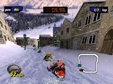 Polaris SnoCross (US) screen shot game playing